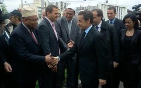 Nicolas Sarkozy à Drancy