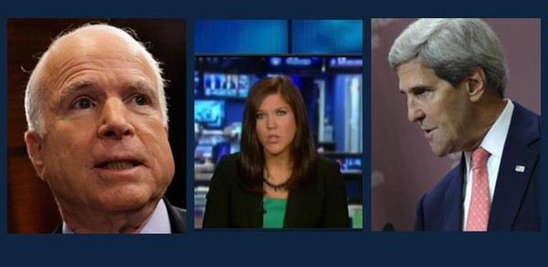McCain, O'Bagy et Kerry