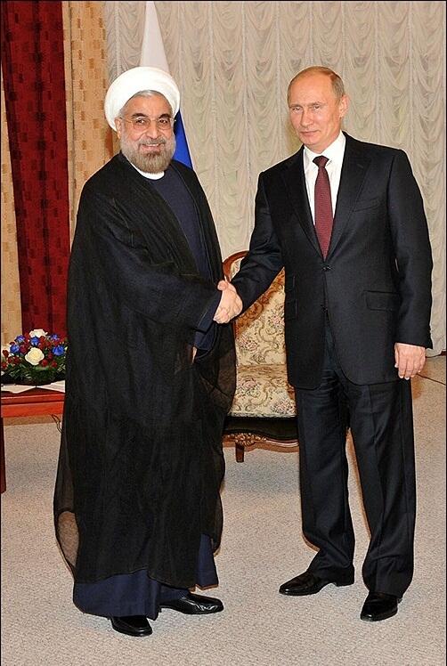Rouhani et Poutine