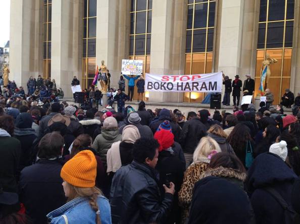 Rassemblement contre Boko Haram aujourd'hui à Paris
